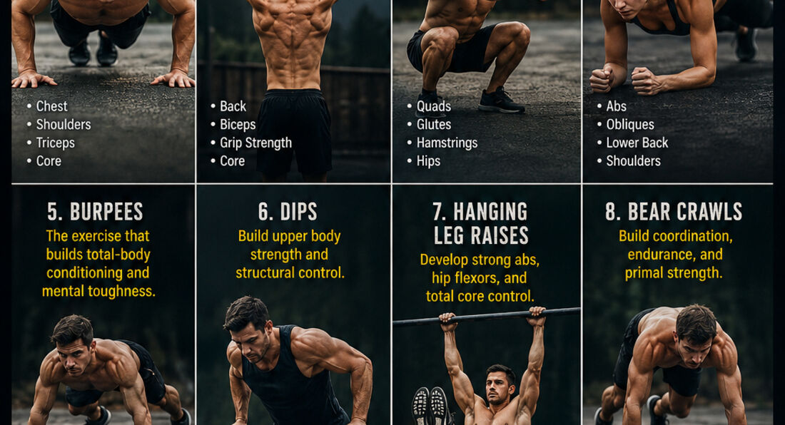 These Bodyweight Exercises Unlock True Inner Strength