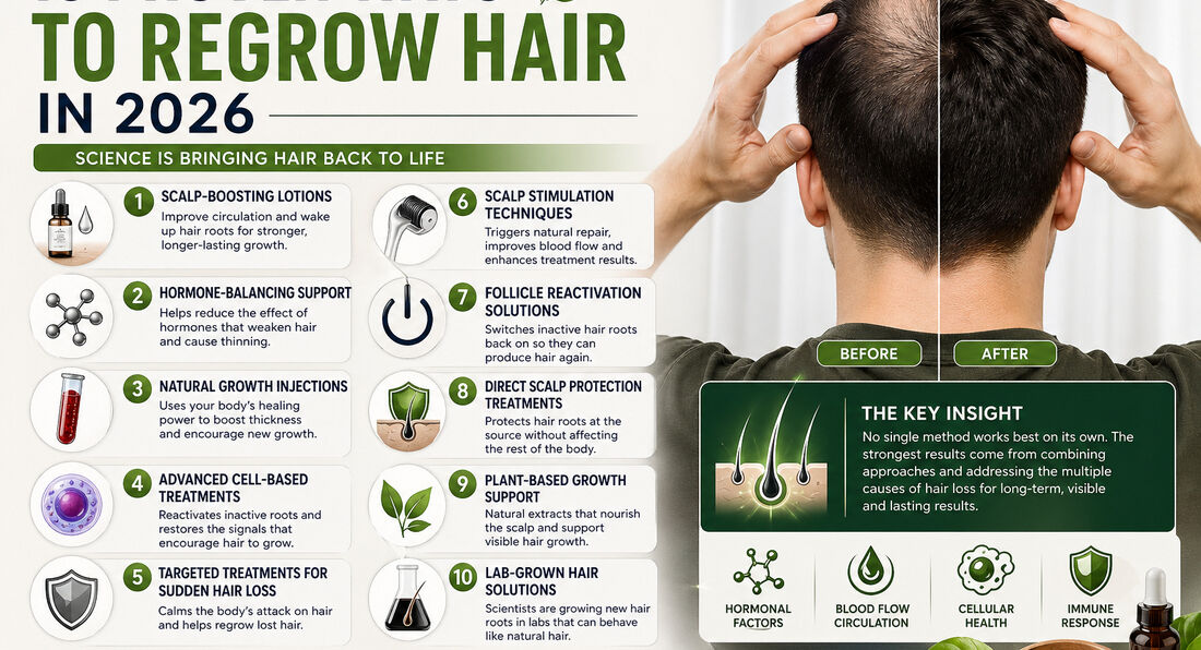 10 Science-Proven Ways to Regrow Hair in 2026