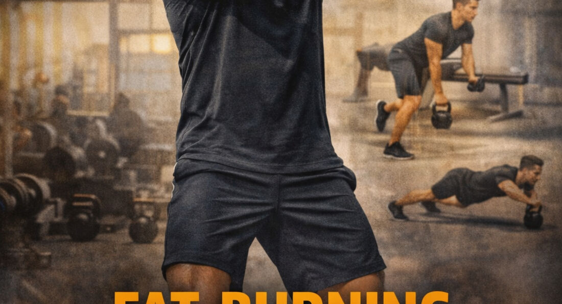 Fat-Burning Kettlebell HIIT Workout for a Full-Body Blast