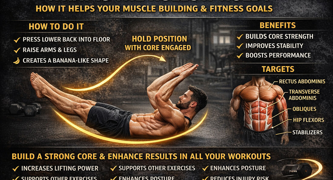 What Is the Hollow Hold and How It Helps Your Muscle Building and Fitness Goals