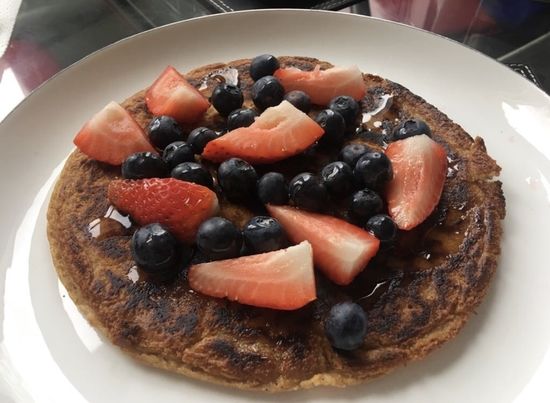 Muscle Building Protein Pancakes