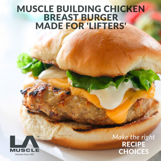 Chicken Breast Burger For 'Lifters'