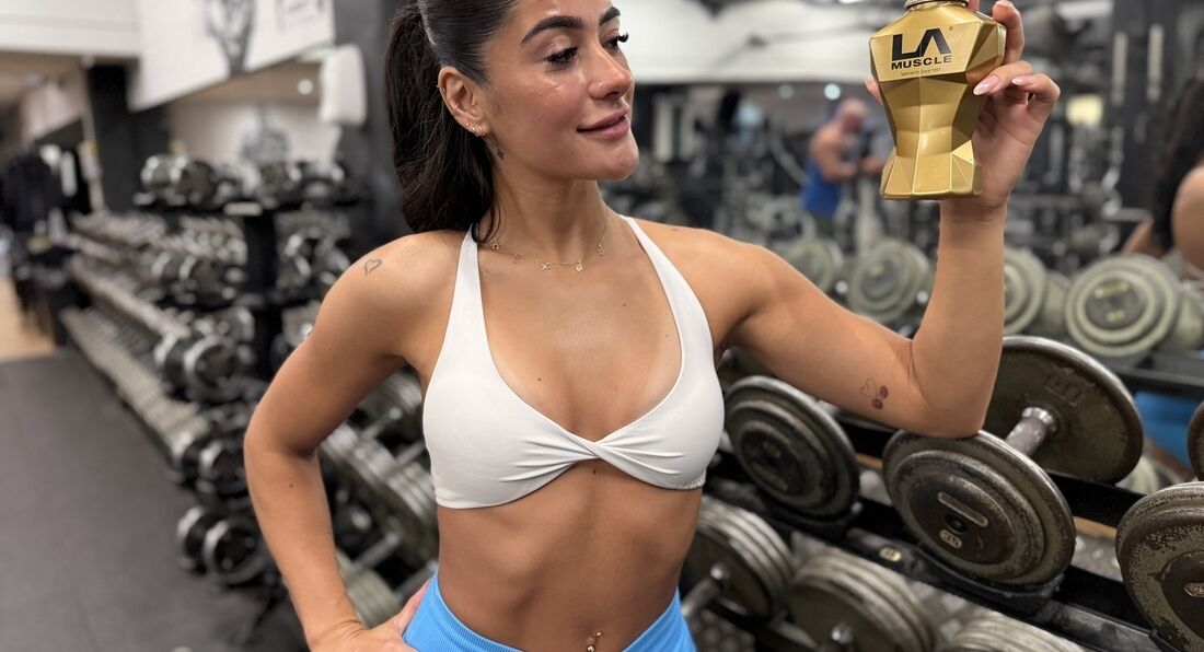 London PT Brings the Heat During Intense Gym Filming
