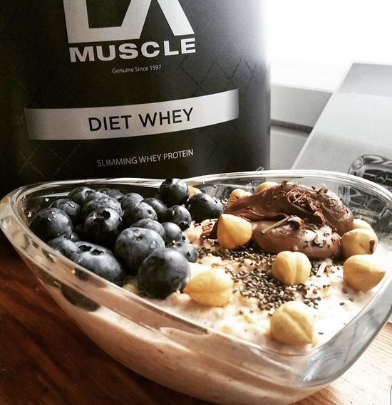 Luke Baker's Diet Whey Oatmeal