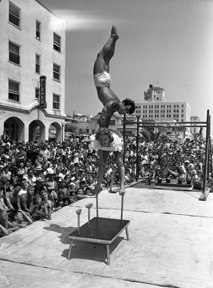 Venice Beach, Muscle Beach, Classic Photo