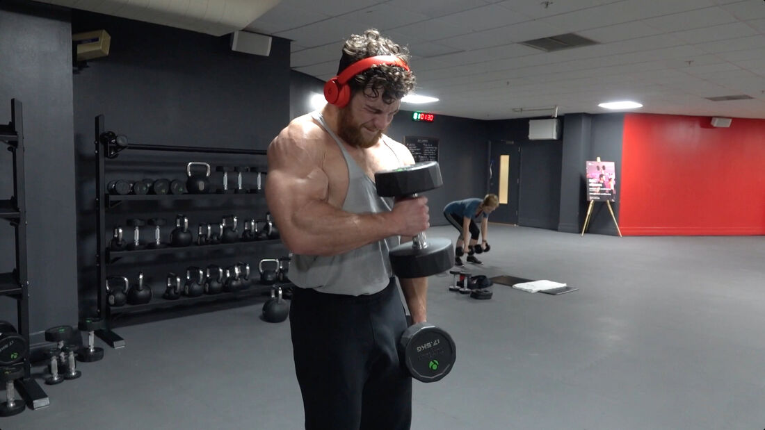 Nathan Mills Back And Biceps Workout