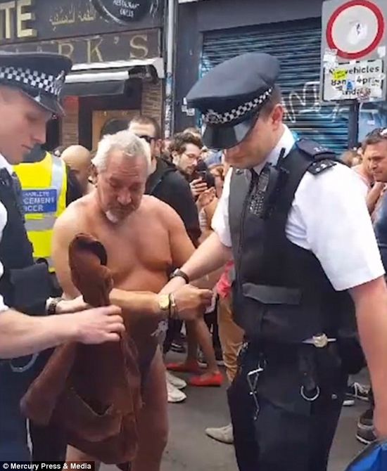 Bodybuilder arrested in Brick Lane