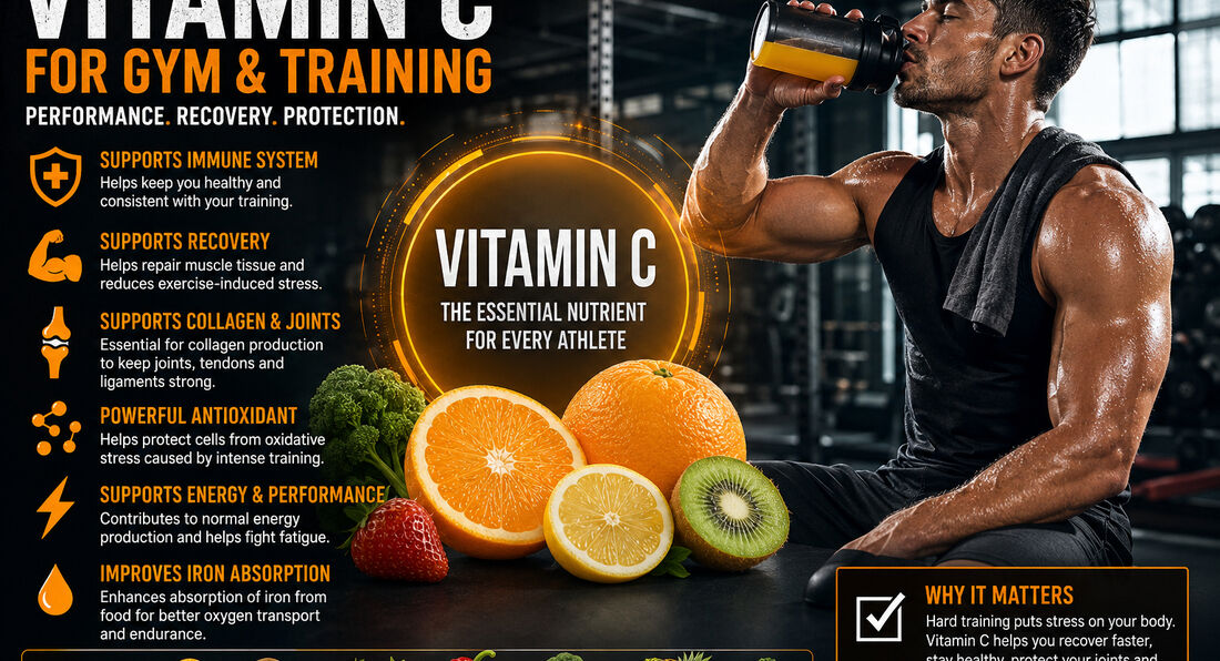 Vitamin C for Gym Performance, Muscle Growth and Recovery